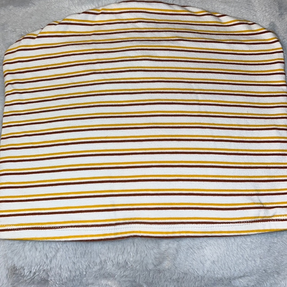 Wild fable stripped tube top